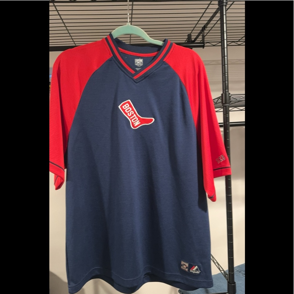Cooperstown Collection Boston Red Sox warm up tee